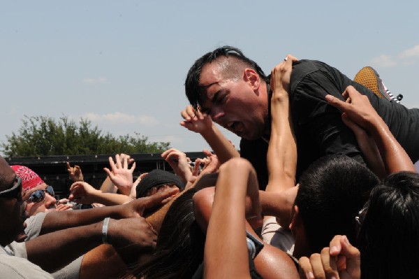 Anti Flag at Warped Festival, San Antonio, Texas