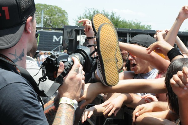Anti Flag at Warped Festival, San Antonio, Texas