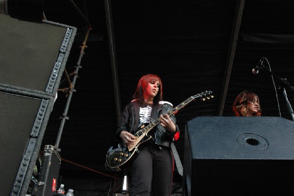 Applicators at Fun Fun Fun Fest in Waterloo Park, Austin Tx