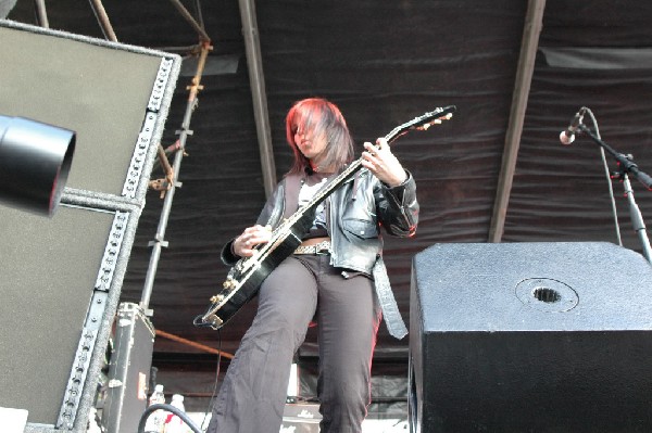 Applicators at Fun Fun Fun Fest in Waterloo Park, Austin Tx