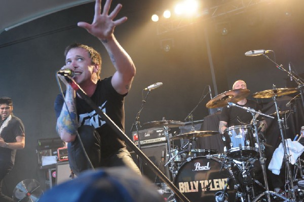 Billy Talent at Stubb's BarBQ, Austin, Texas