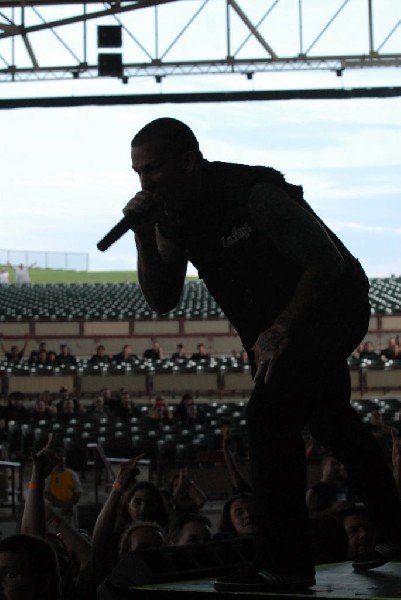 Bleeding Through at The Verizon Wireless Amphitheater, San Antonio, Texas