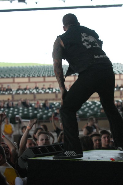Bleeding Through at The Verizon Wireless Amphitheater, San Antonio, Texas