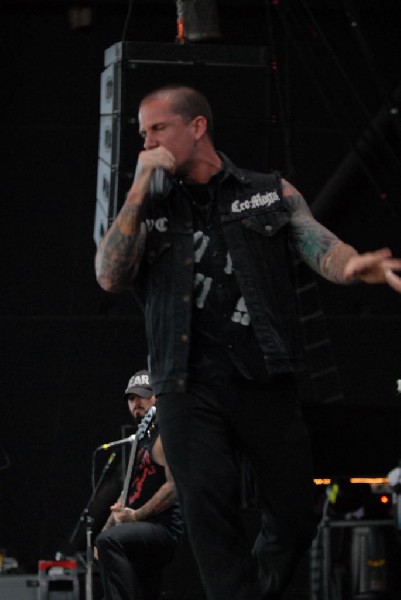 Bleeding Through at The Verizon Wireless Amphitheater, San Antonio, Texas