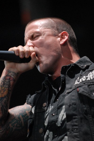 Bleeding Through at The Verizon Wireless Amphitheater, San Antonio, Texas