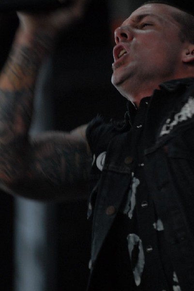 Bleeding Through at The Verizon Wireless Amphitheater, San Antonio, Texas