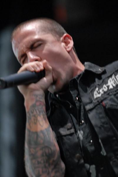 Bleeding Through at The Verizon Wireless Amphitheater, San Antonio, Texas