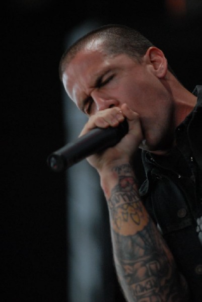 Bleeding Through at The Verizon Wireless Amphitheater, San Antonio, Texas