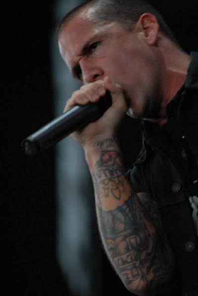 Bleeding Through at The Verizon Wireless Amphitheater, San Antonio, Texas