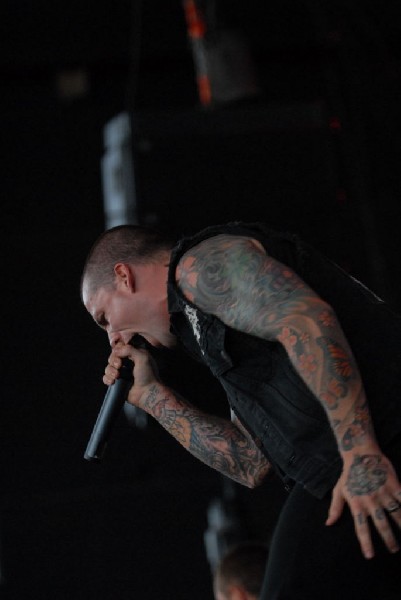 Bleeding Through at The Verizon Wireless Amphitheater, San Antonio, Texas