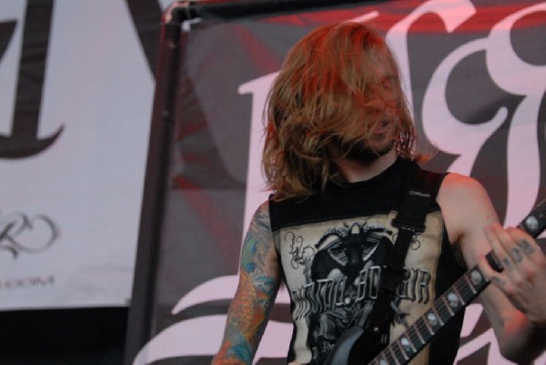 Bleeding Through at The Verizon Wireless Amphitheater, San Antonio, Texas