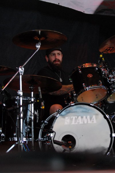 Bleeding Through at The Verizon Wireless Amphitheater, San Antonio, Texas