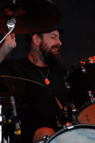 Bleeding Through at The Verizon Wireless Amphitheater, San Antonio, Texas