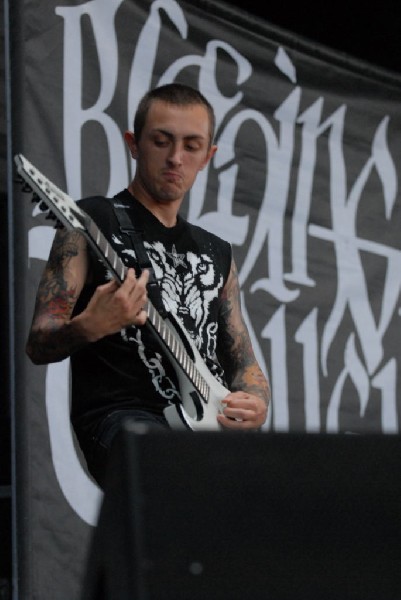 Bleeding Through at The Verizon Wireless Amphitheater, San Antonio, Texas