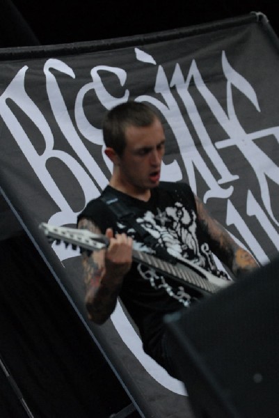 Bleeding Through at The Verizon Wireless Amphitheater, San Antonio, Texas