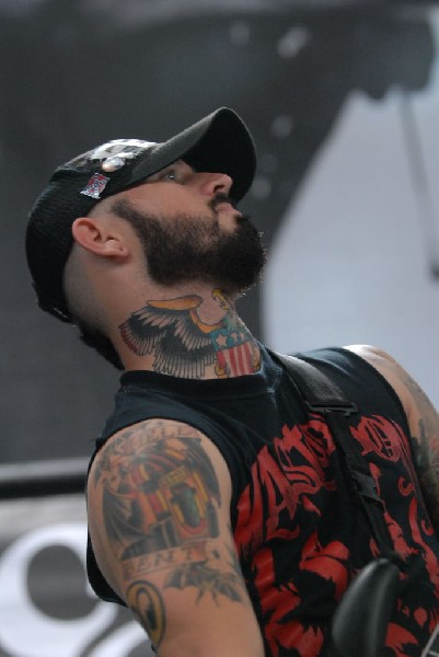 Bleeding Through at The Verizon Wireless Amphitheater, San Antonio, Texas