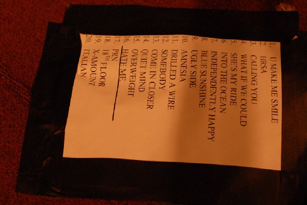 Blue October at Stubb's BarBQ, Austin, Tx.