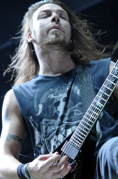 Bullet For My Valentine at the Mayhem Festival 2009 at the AT&T Center,