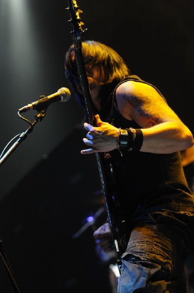 Bullet For My Valentine at the Mayhem Festival 2009 at the AT&T Center,