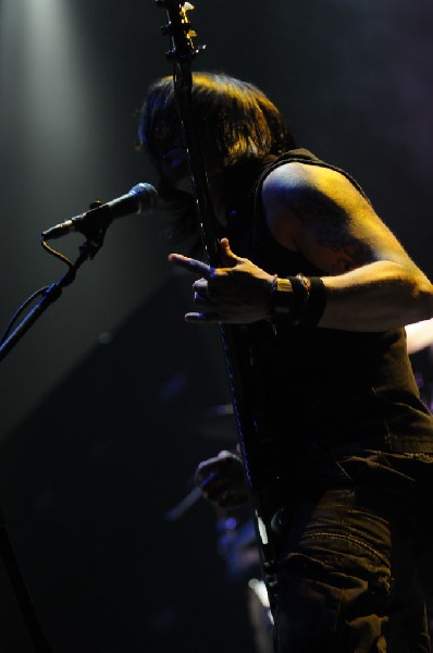 Bullet For My Valentine at the Mayhem Festival 2009 at the AT&T Center,