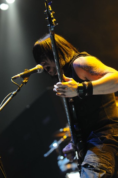 Bullet For My Valentine at the Mayhem Festival 2009 at the AT&T Center,