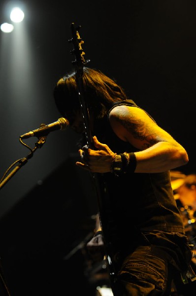 Bullet For My Valentine at the Mayhem Festival 2009 at the AT&T Center,