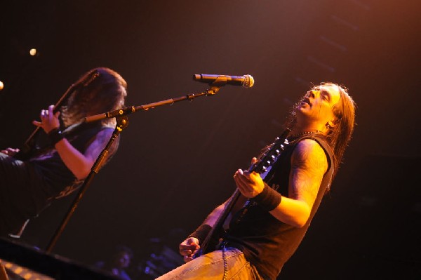 Bullet For My Valentine at the Mayhem Festival 2009 at the AT&T Center,