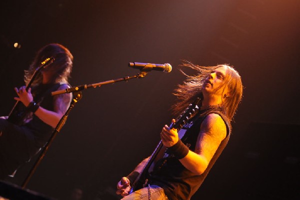 Bullet For My Valentine at the Mayhem Festival 2009 at the AT&T Center,