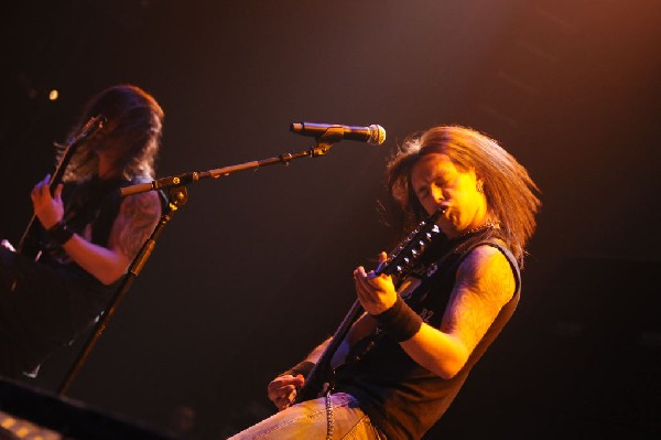 Bullet For My Valentine at the Mayhem Festival 2009 at the AT&T Center,