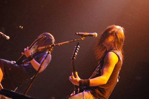 Bullet For My Valentine at the Mayhem Festival 2009 at the AT&T Center,