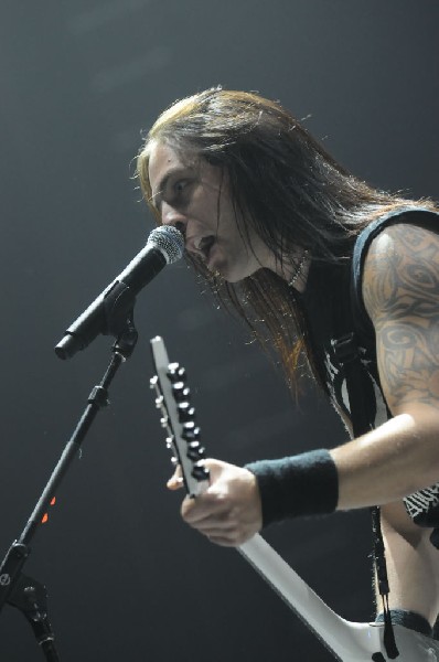 Bullet For My Valentine at the Mayhem Festival 2009 at the AT&T Center,