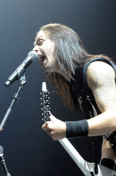 Bullet For My Valentine at the Mayhem Festival 2009 at the AT&T Center,
