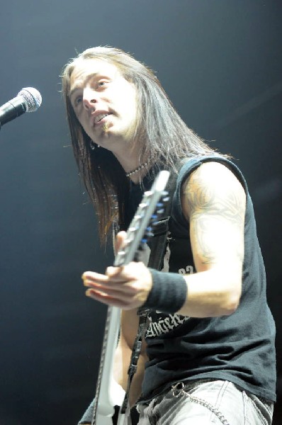 Bullet For My Valentine at the Mayhem Festival 2009 at the AT&T Center,
