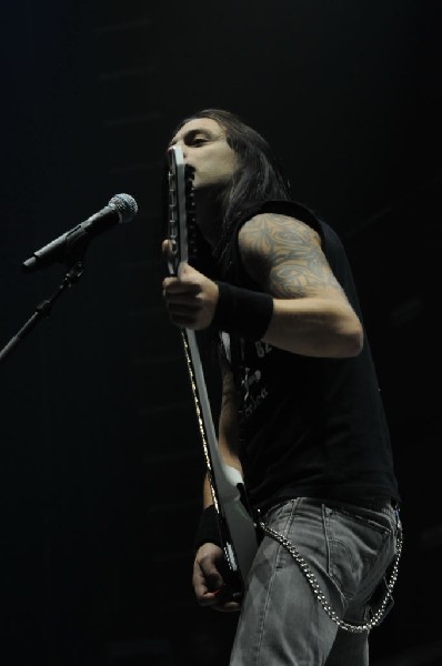 Bullet For My Valentine at the Mayhem Festival 2009 at the AT&T Center,