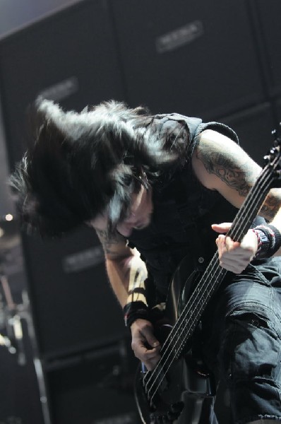 Bullet For My Valentine at the Mayhem Festival 2009 at the AT&T Center,