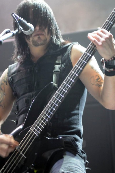 Bullet For My Valentine at the Mayhem Festival 2009 at the AT&T Center,