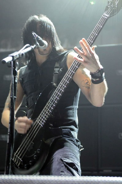 Bullet For My Valentine at the Mayhem Festival 2009 at the AT&T Center,