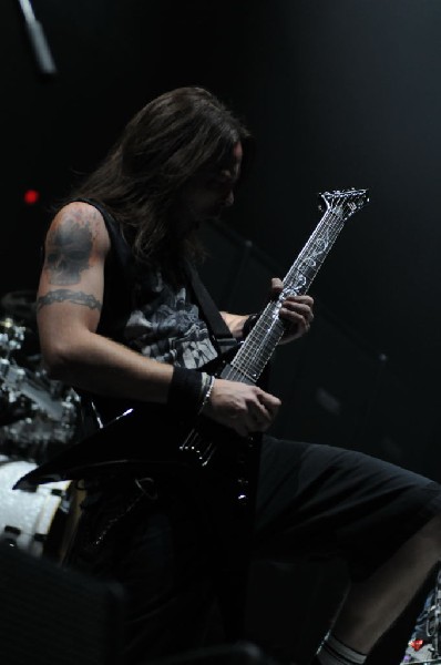 Bullet For My Valentine at the Mayhem Festival 2009 at the AT&T Center,