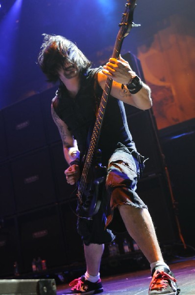 Bullet For My Valentine at the Mayhem Festival 2009 at the AT&T Center,