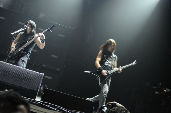 Bullet For My Valentine at the Mayhem Festival 2009 at the AT&T Center,