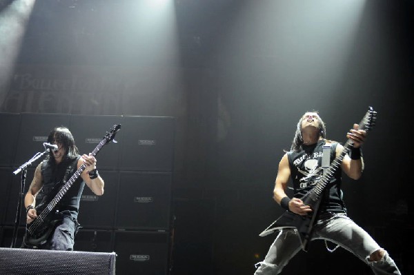 Bullet For My Valentine at the Mayhem Festival 2009 at the AT&T Center,