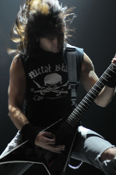 Bullet For My Valentine at the Mayhem Festival 2009 at the AT&T Center,