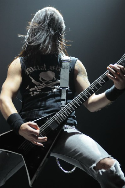 Bullet For My Valentine at the Mayhem Festival 2009 at the AT&T Center,
