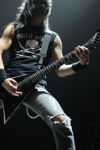 Bullet For My Valentine at the Mayhem Festival 2009 at the AT&T Center,