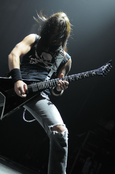 Bullet For My Valentine at the Mayhem Festival 2009 at the AT&T Center,