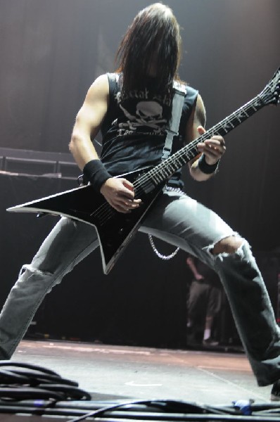 Bullet For My Valentine at the Mayhem Festival 2009 at the AT&T Center,