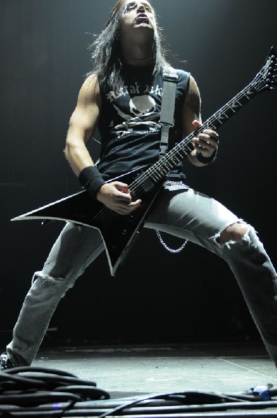 Bullet For My Valentine at the Mayhem Festival 2009 at the AT&T Center,