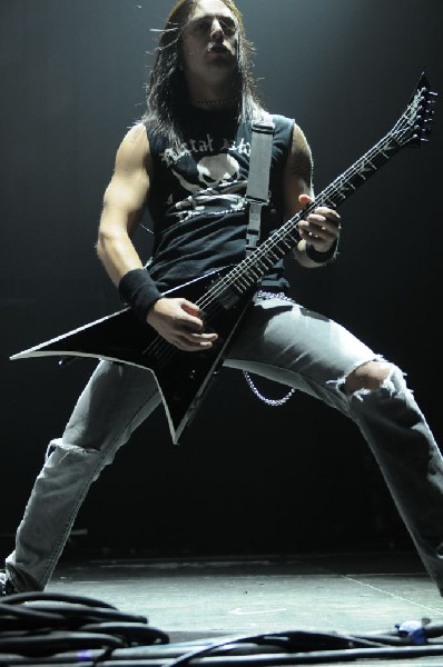 Bullet For My Valentine at the Mayhem Festival 2009 at the AT&T Center,