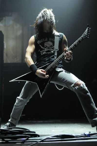 Bullet For My Valentine at the Mayhem Festival 2009 at the AT&T Center,