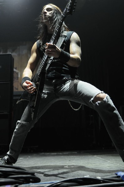 Bullet For My Valentine at the Mayhem Festival 2009 at the AT&T Center,